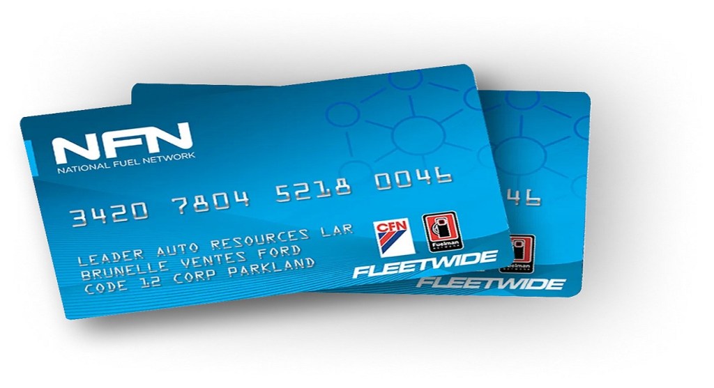 the NFN fleet card
