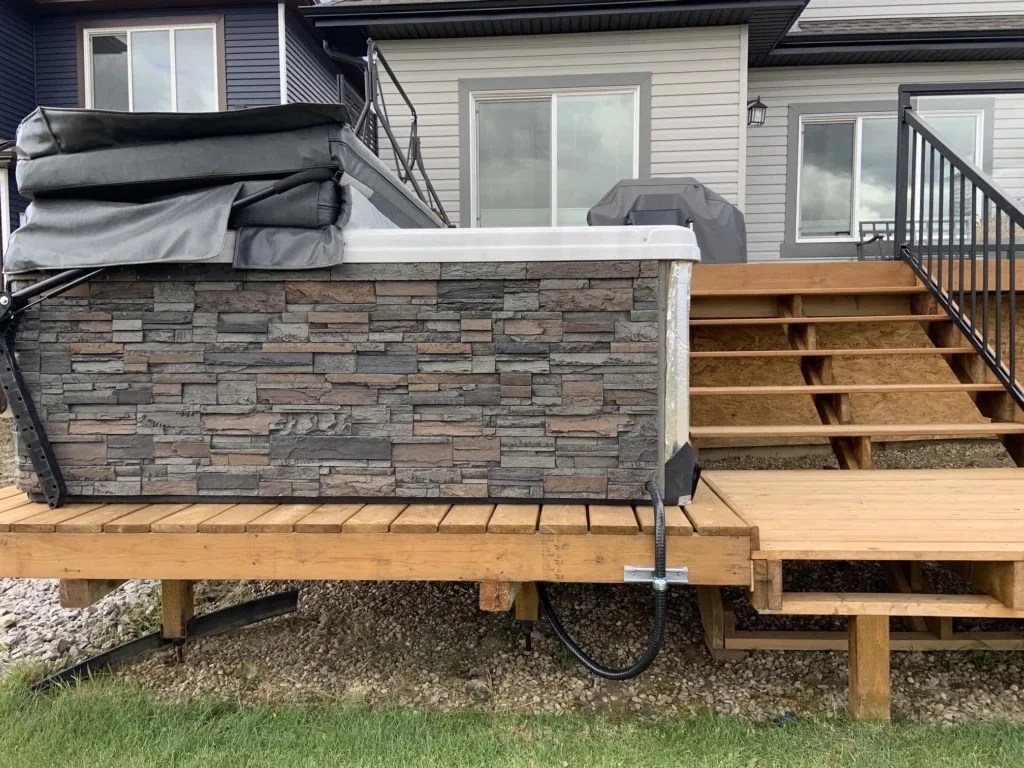hot tub installation services
