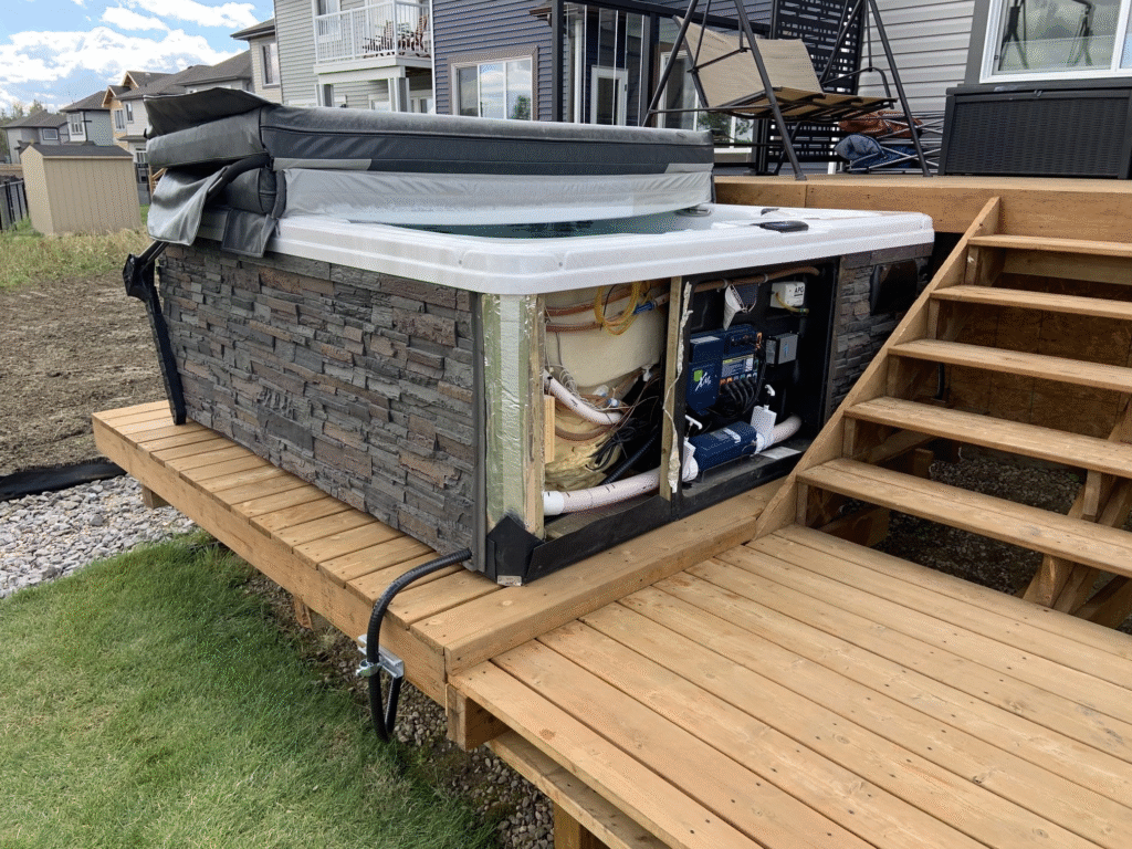 hot tub installations